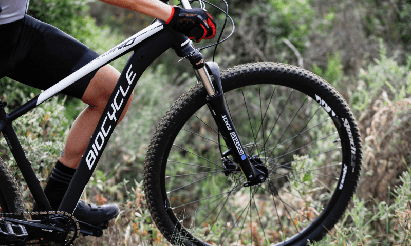 bicicleta de montaña rígida