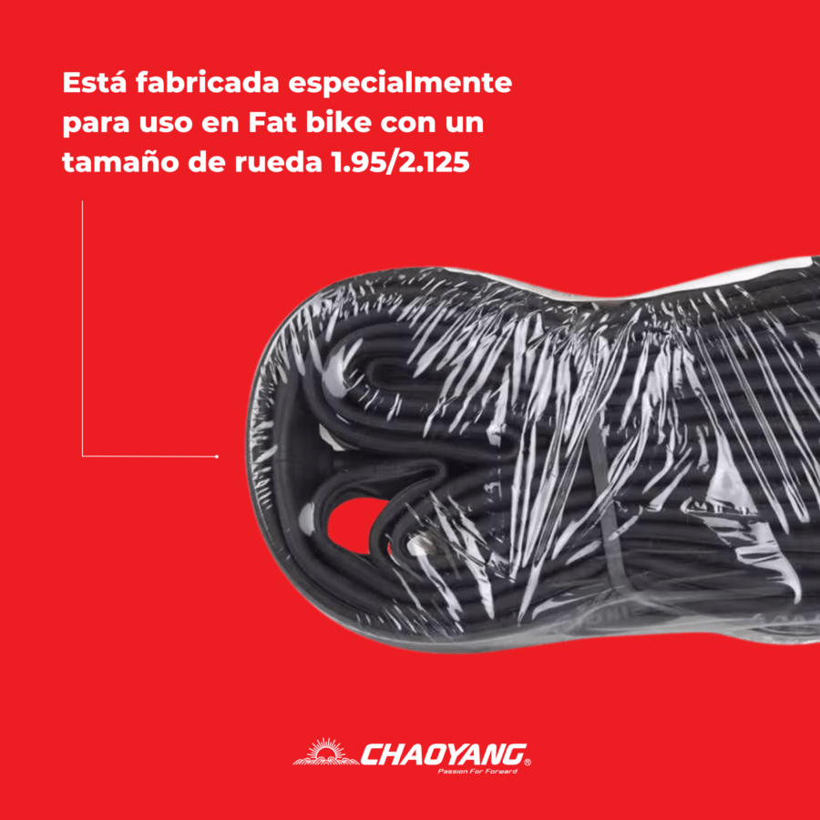 Medidas de la cámara de bicicleta antipinchazo Chaoyang 26" x 1.95/2.125