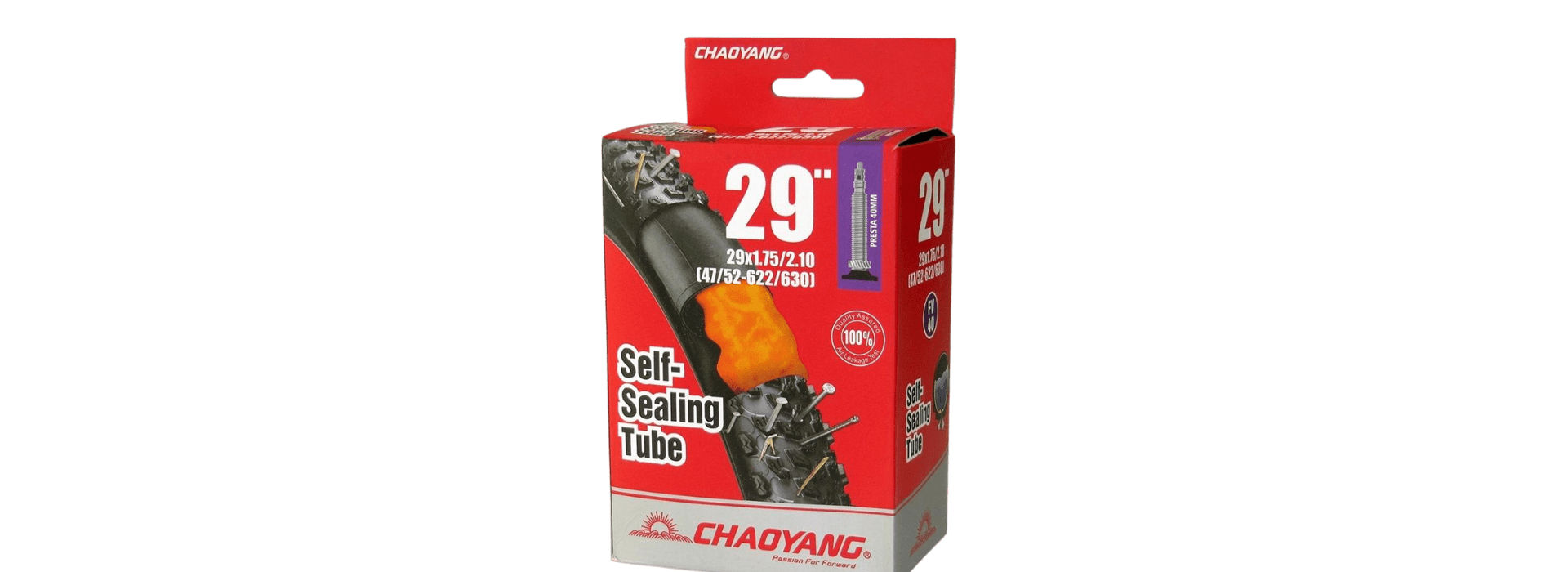 Cámara antipinchazos Chaoyang 29 pulgadas x 1,75/2,10 válvula F/V 40 mm