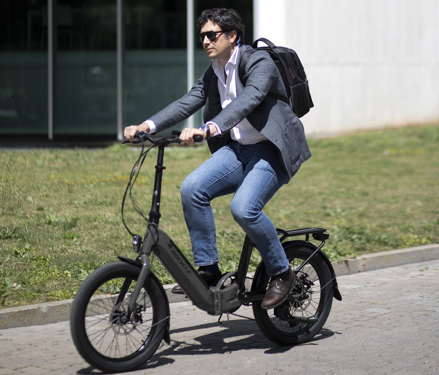 en bicicleta al trabajo